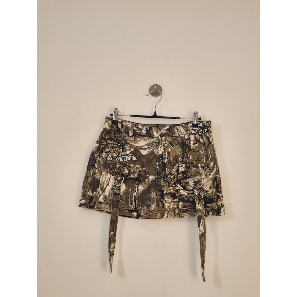 Camo Mini Skirt